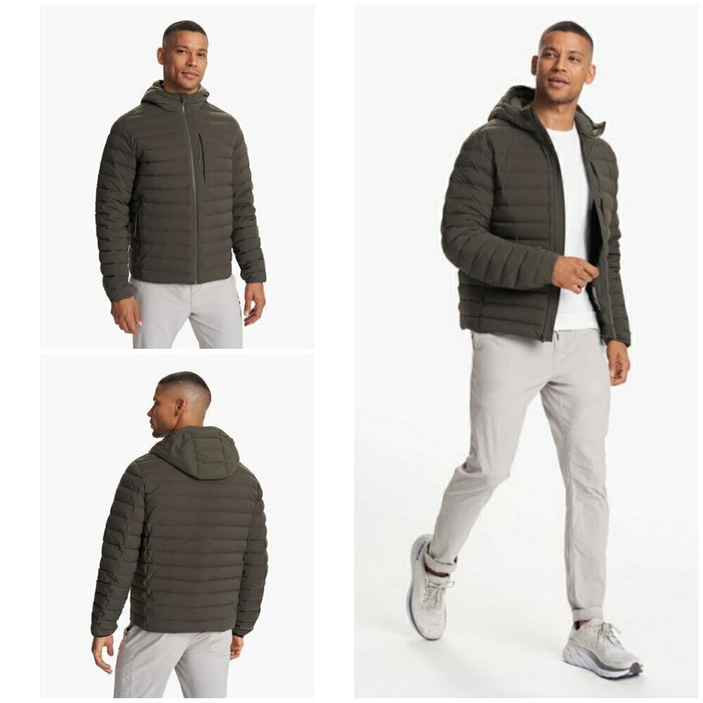 VUORI Steadfast Full Zip Hooded Jacket ~ Balsam XL NWT